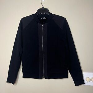 Vince black bomber jacket